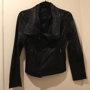 Mossimo Snakeskin Moto Jacket